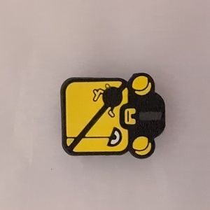 🐊3/$10 Nick Fury Pop style shoe charm